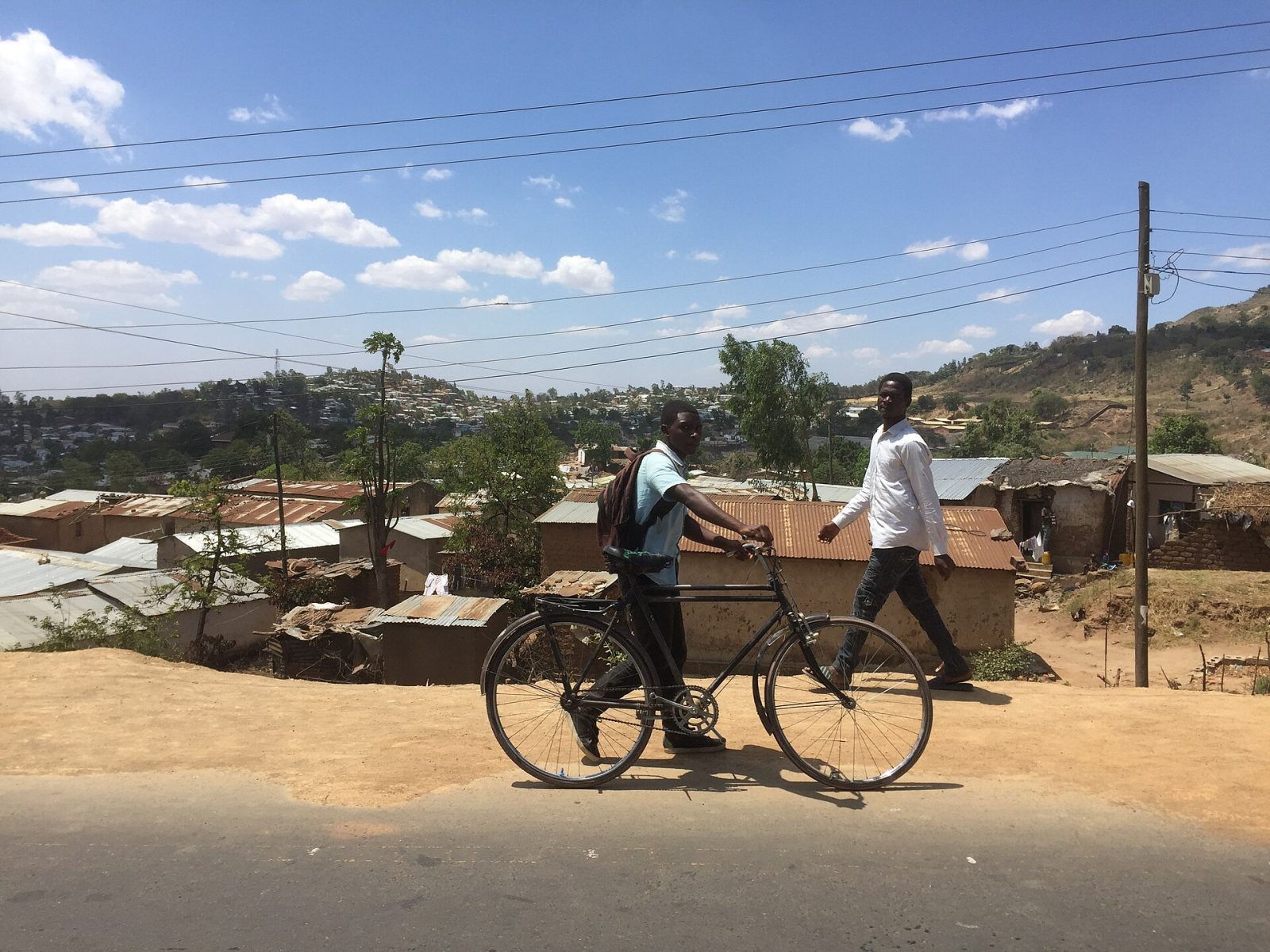 Street scene in Blantyre, Malawi